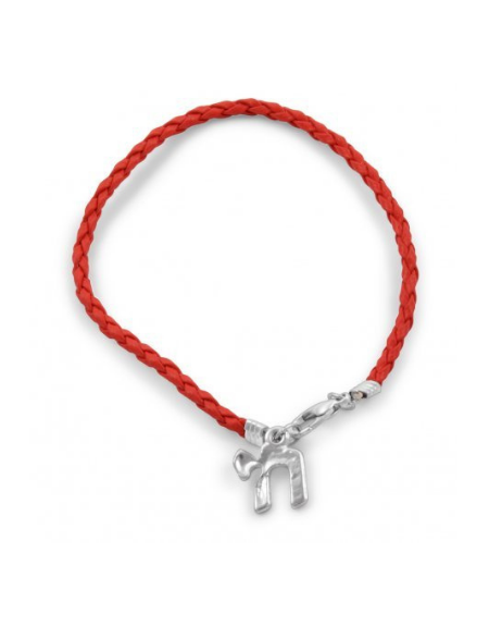 Bracelet fil rouge juif+ Haï